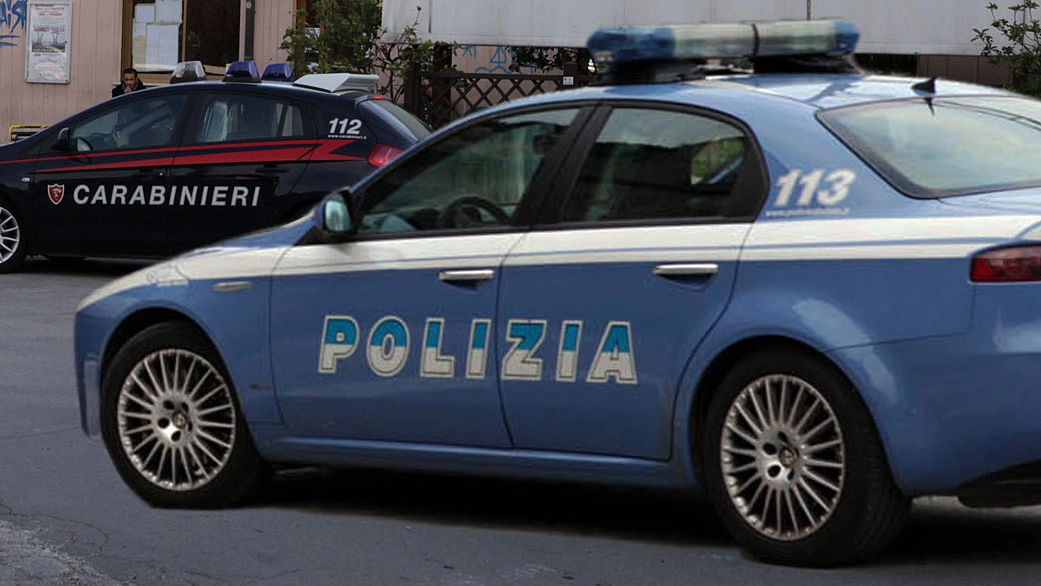 Sono intervenuti polizia e carabinieri (foto d’archivio)