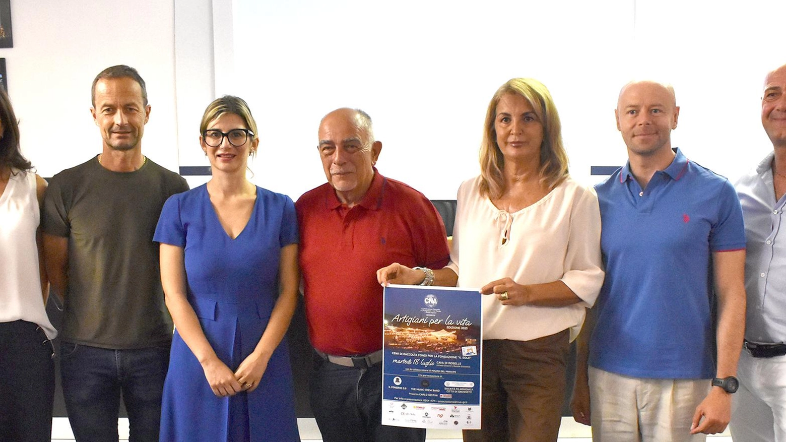 "Artigiani per la vita" La Cna si mobilita per la Fondazione "Il Sole" "Artigiani per la vita" La Cna si mobilita per la Fondazione "Il Sole"