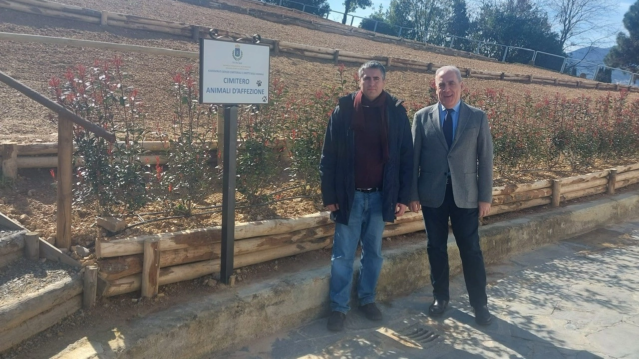 L'assessore Guerri e il funzionario Pomo L'assessore Guerri e il funzionario Pomo