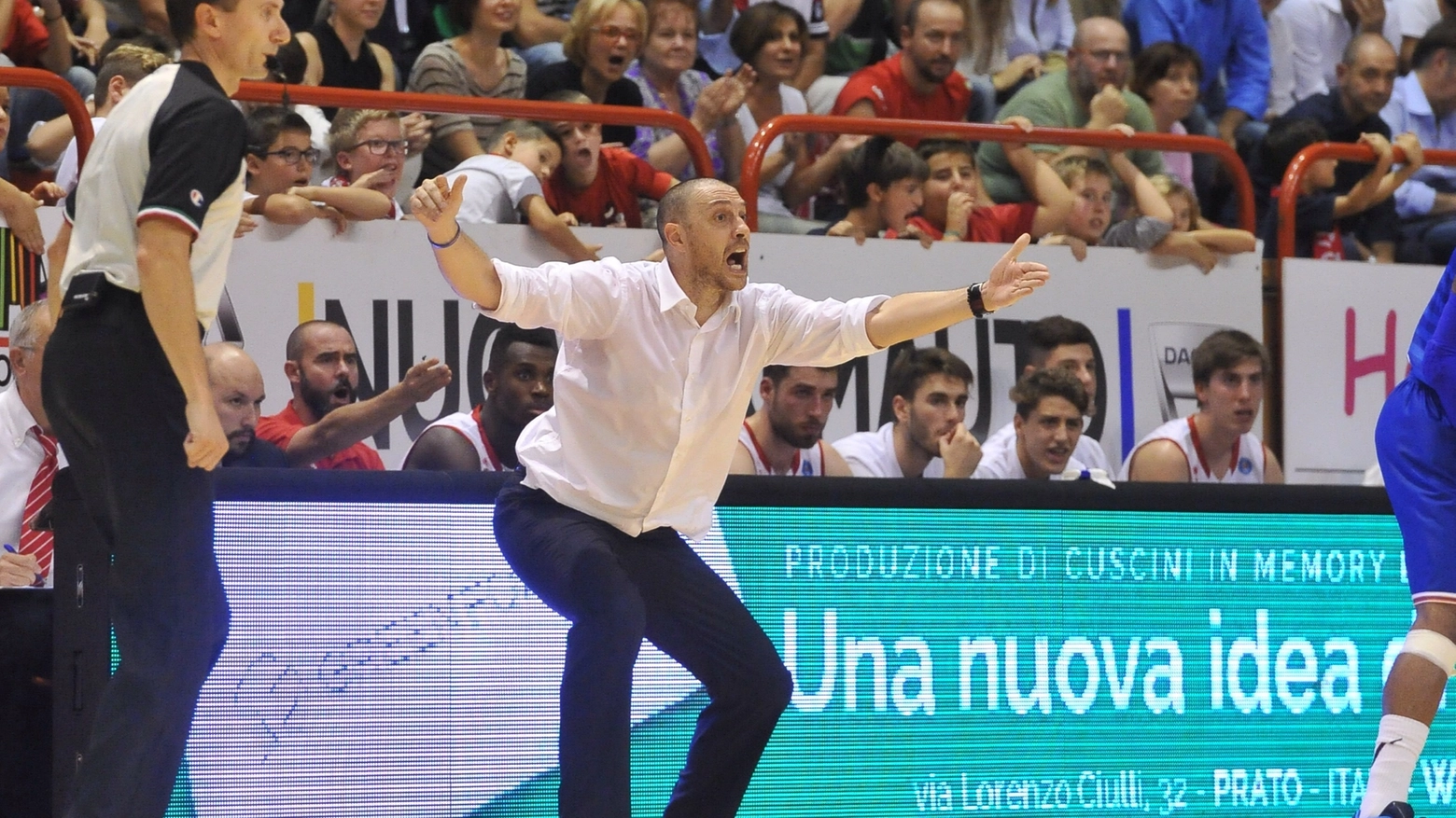 Coach Esposito (Foto Castellani)