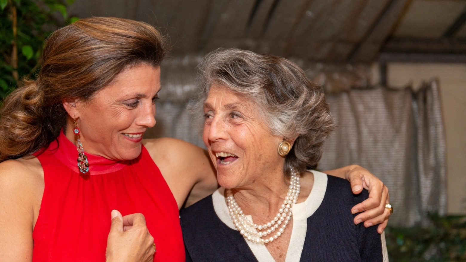 Sabina Corsini con la madre