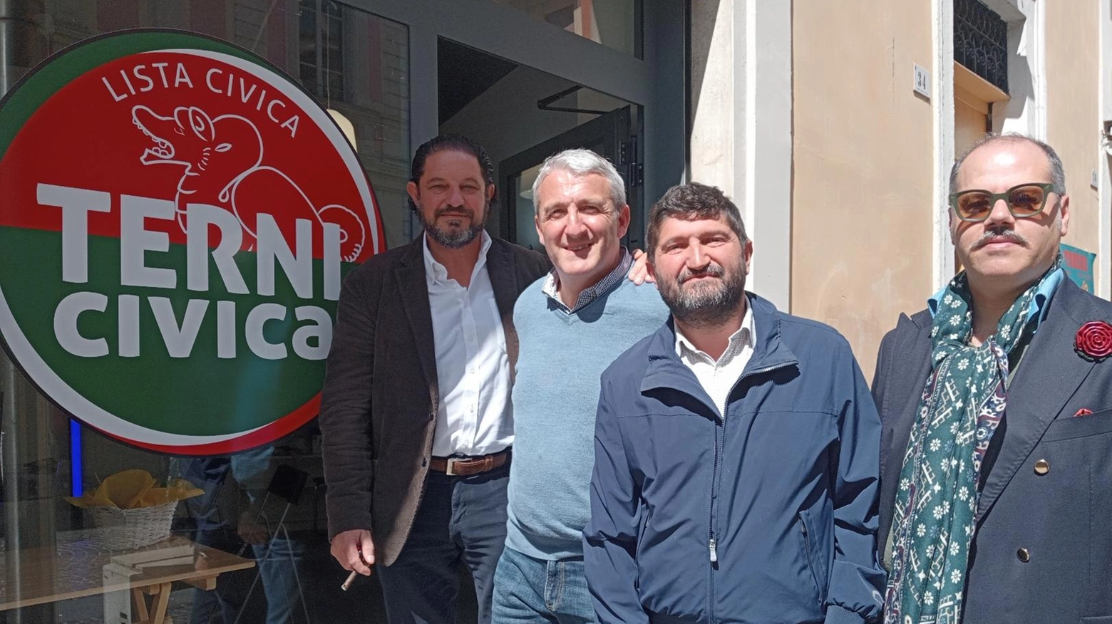 Lo schieramento di Masselli Forza Italia e Terni Civica appoggiano la candidatura Lo schieramento di Masselli Forza Italia e Terni Civica appoggiano la candidatura