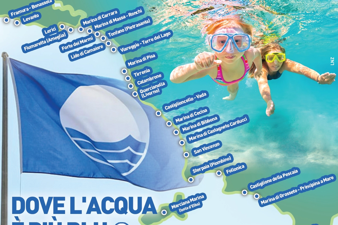 Toscana, le bandiere blu del 2018