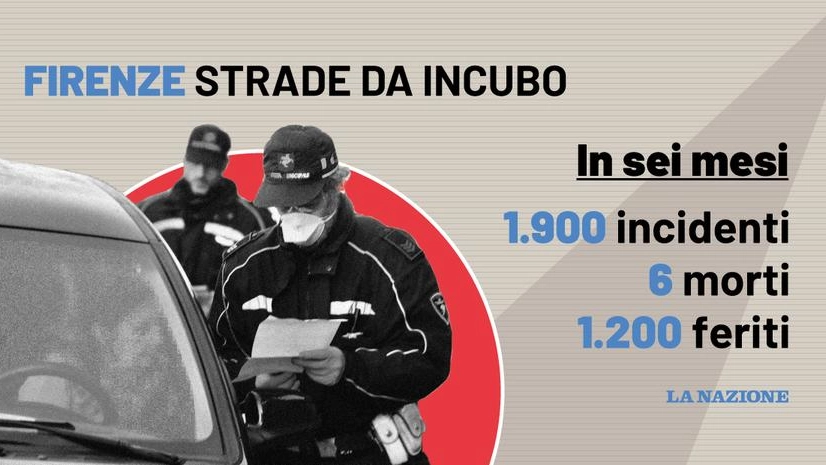 Sicurezza stradale: numeri impressionanti a Firenze
