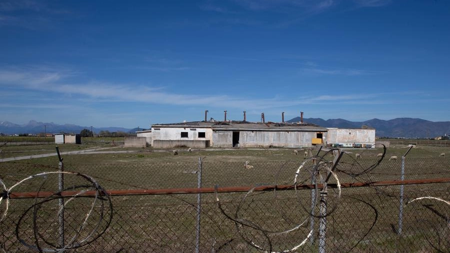 La struttura abbandonata dell’ex centro radar a Coltano (Foto Del Punta/Valtriani)