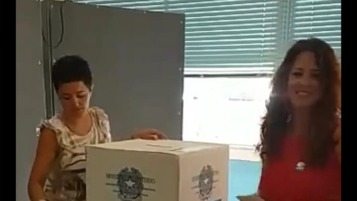 Priscilla Schiano al voto