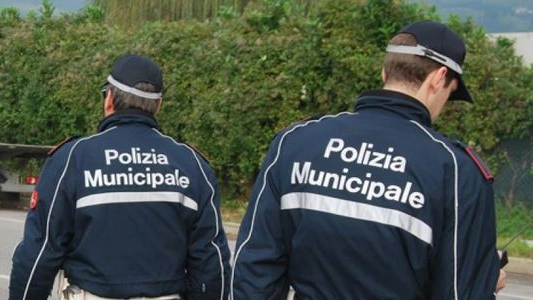 Polizia municipale (foto d'archivio)