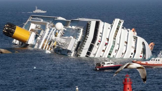 2012, il disastro della Costa Concordia