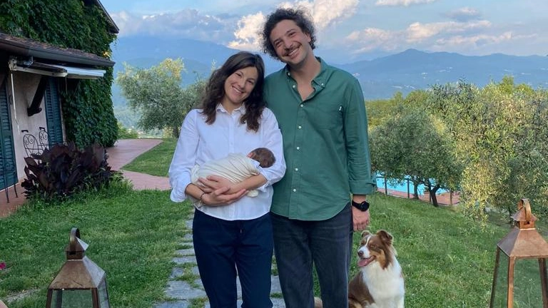 Filippo Sica e Lucia Mascagna col piccolo Ludovico Filippo Sica e Lucia Mascagna col piccolo Ludovico