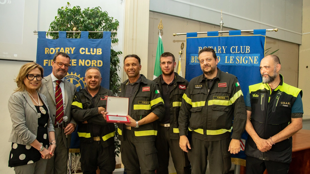 Il momento della premiazione