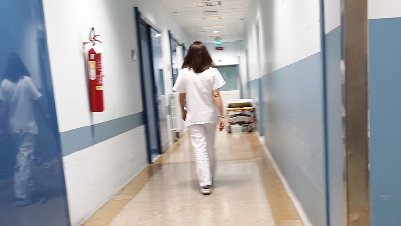 L'interno di un ospedale in una foto di repertorio L'interno di un ospedale in una foto di repertorio
