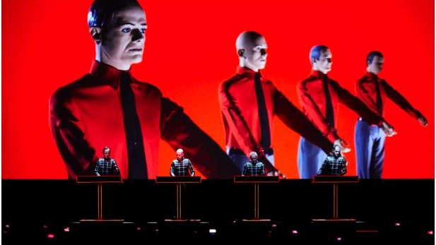 Una performance dei Kraftwerk