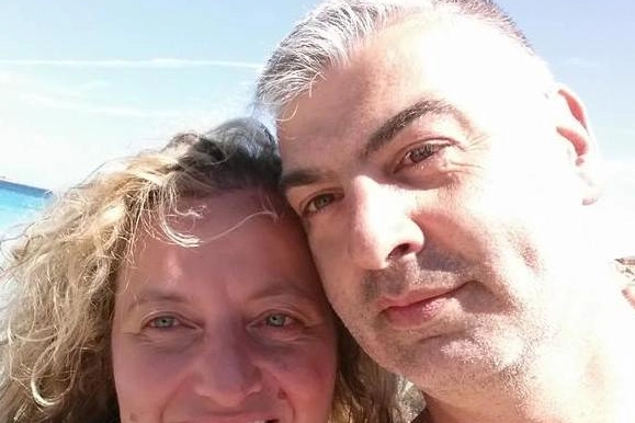 DOLORE Nel tondo Floriana Svizzeretto originaria di Narni, scomparsa ad Amatrice. In basso Mauro Marincioni e la moglie Gabriella