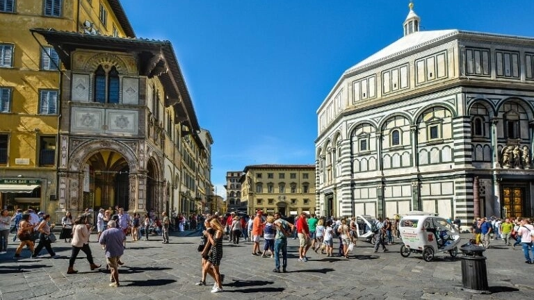 I turisti a Firenze