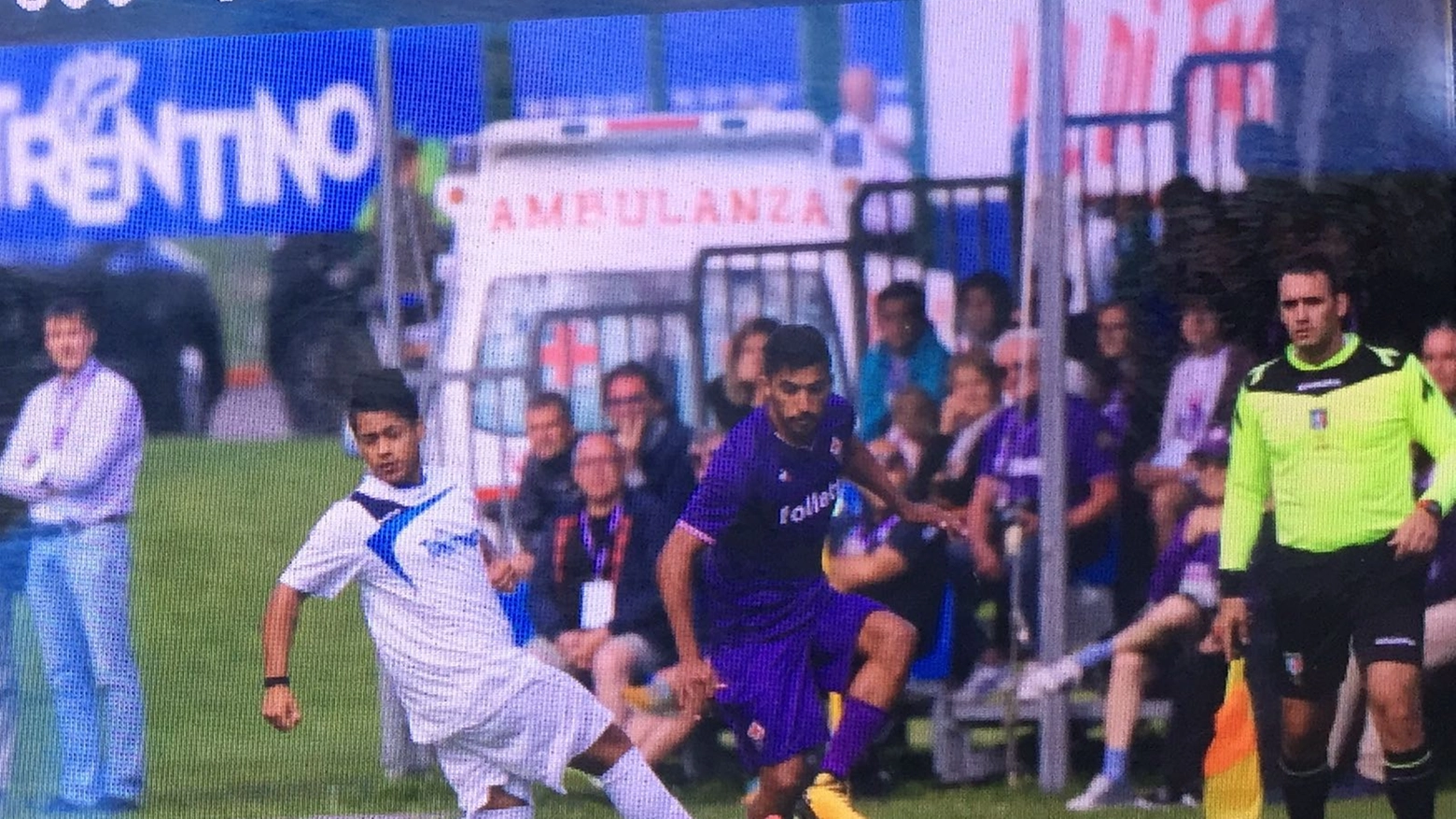 Fiorentina-Trentino Team, una fase di gioco
