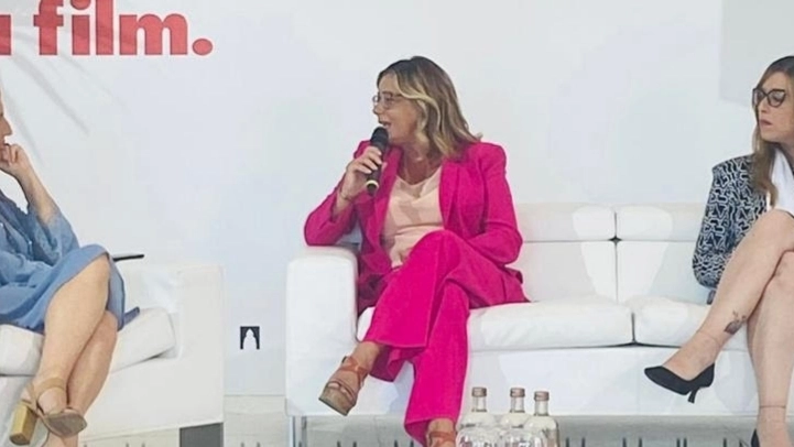 La sindaca Cristina Ponzanelli a Venezia La sindaca Cristina Ponzanelli a Venezia