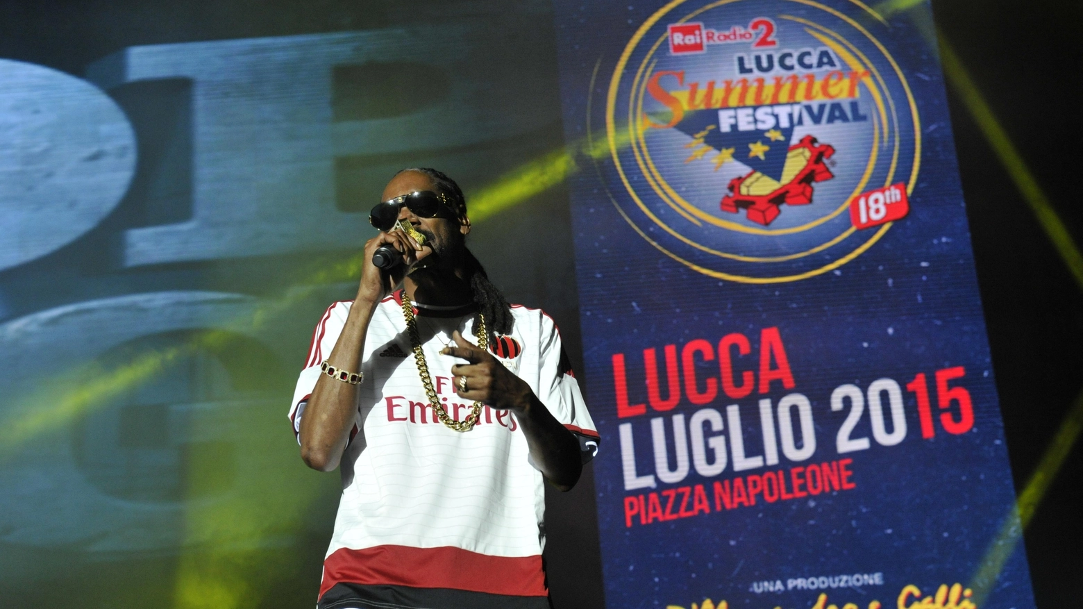 Snoop Dogg a Lucca