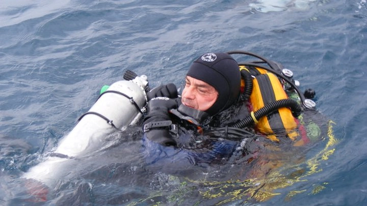 Il sub Massimo Di Michele, morto in immersione