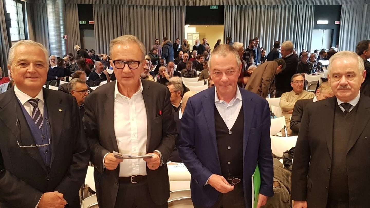 Edoardo Cosenza, Patrizio Puggelli, Paolo Spinelli  e Piergiorgio Malerba