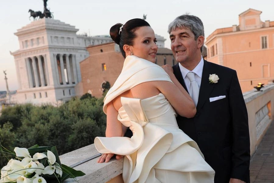 Paolo Rossi e la moglie Federica Cappelletti