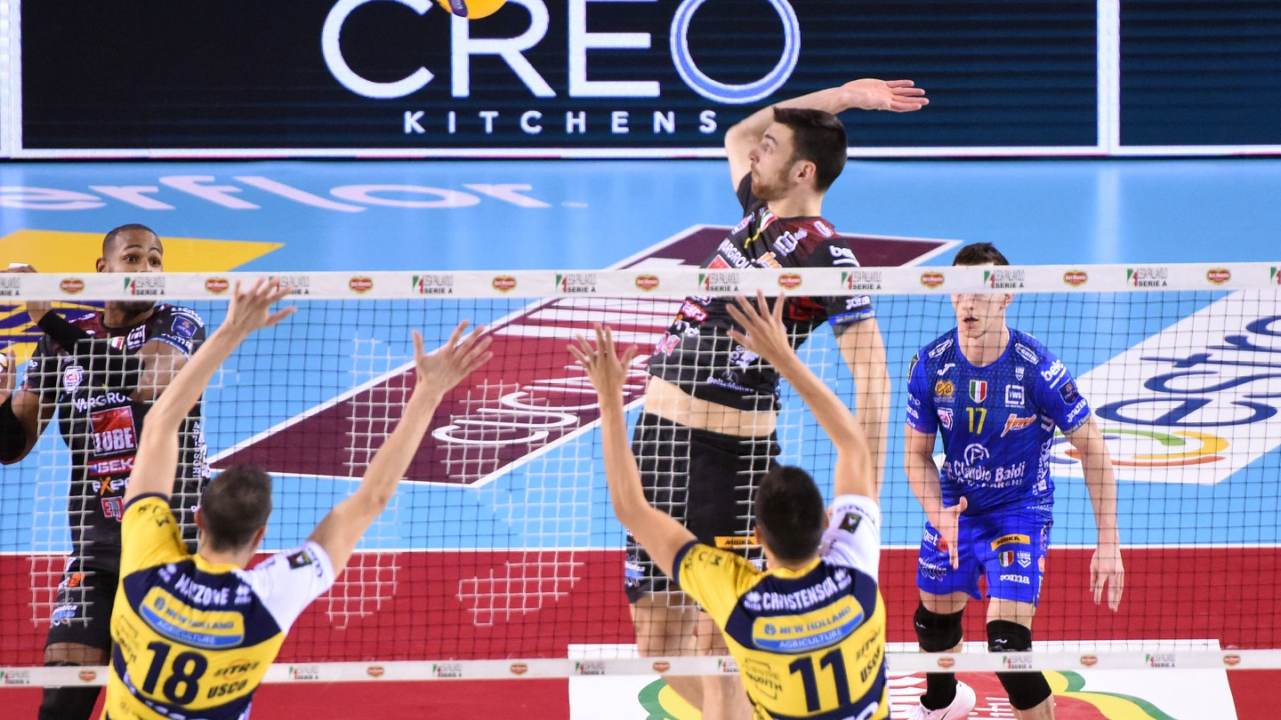 Volley, Sir Safety Conad Perugia batte (3-1) la Itas Trentino Trento