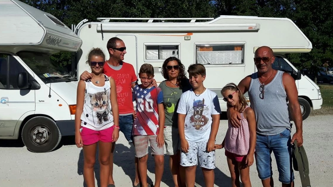Il racconto delle famiglie in vacanza in camper ad Amatrice