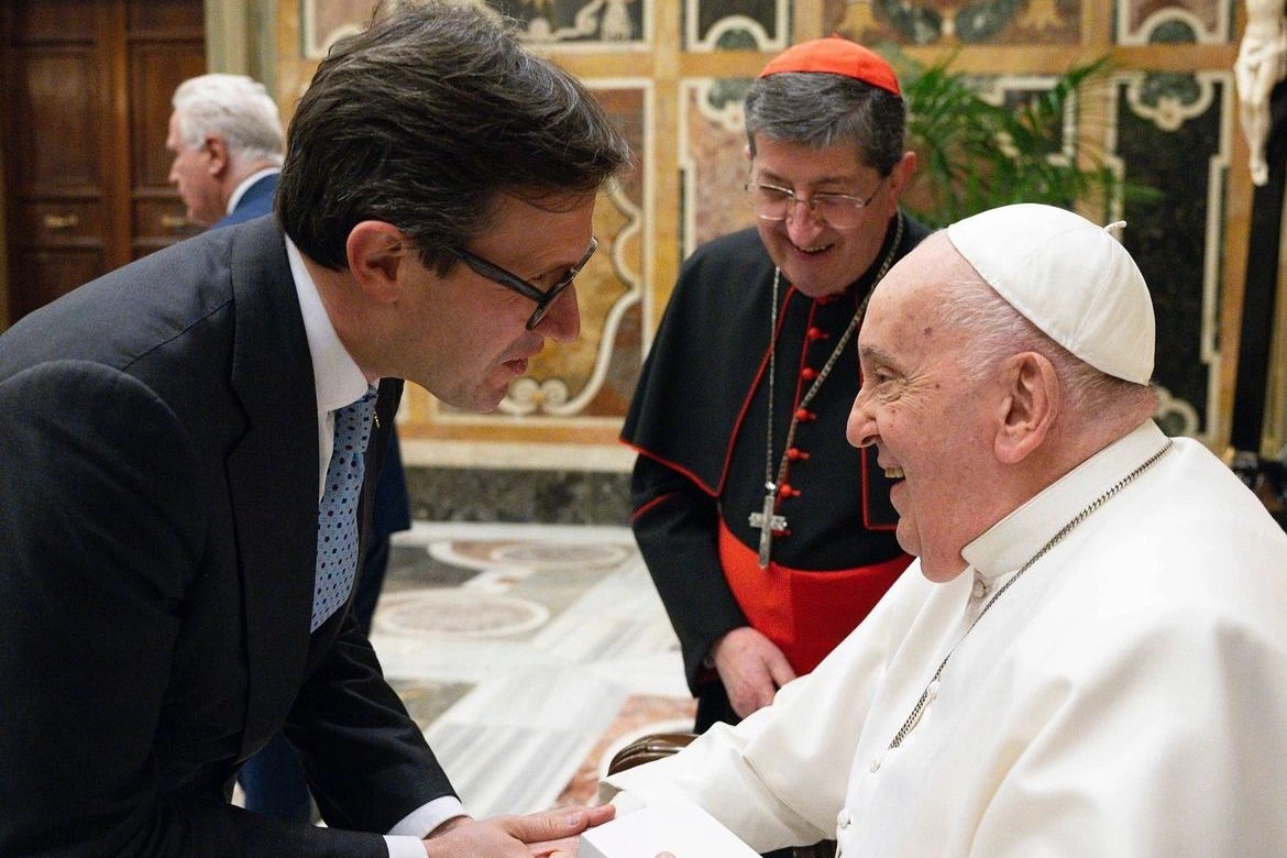Dario Nardella, il cardinale Betori e Papa Francesco