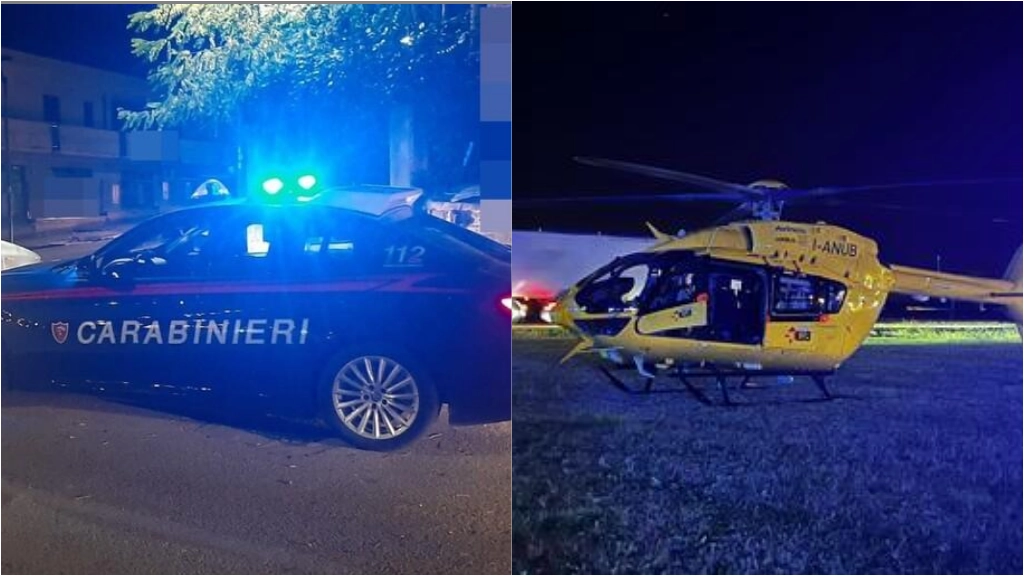 L'incidente ha coinvolto un mezzo dei carabinieri (foto d'archivio)