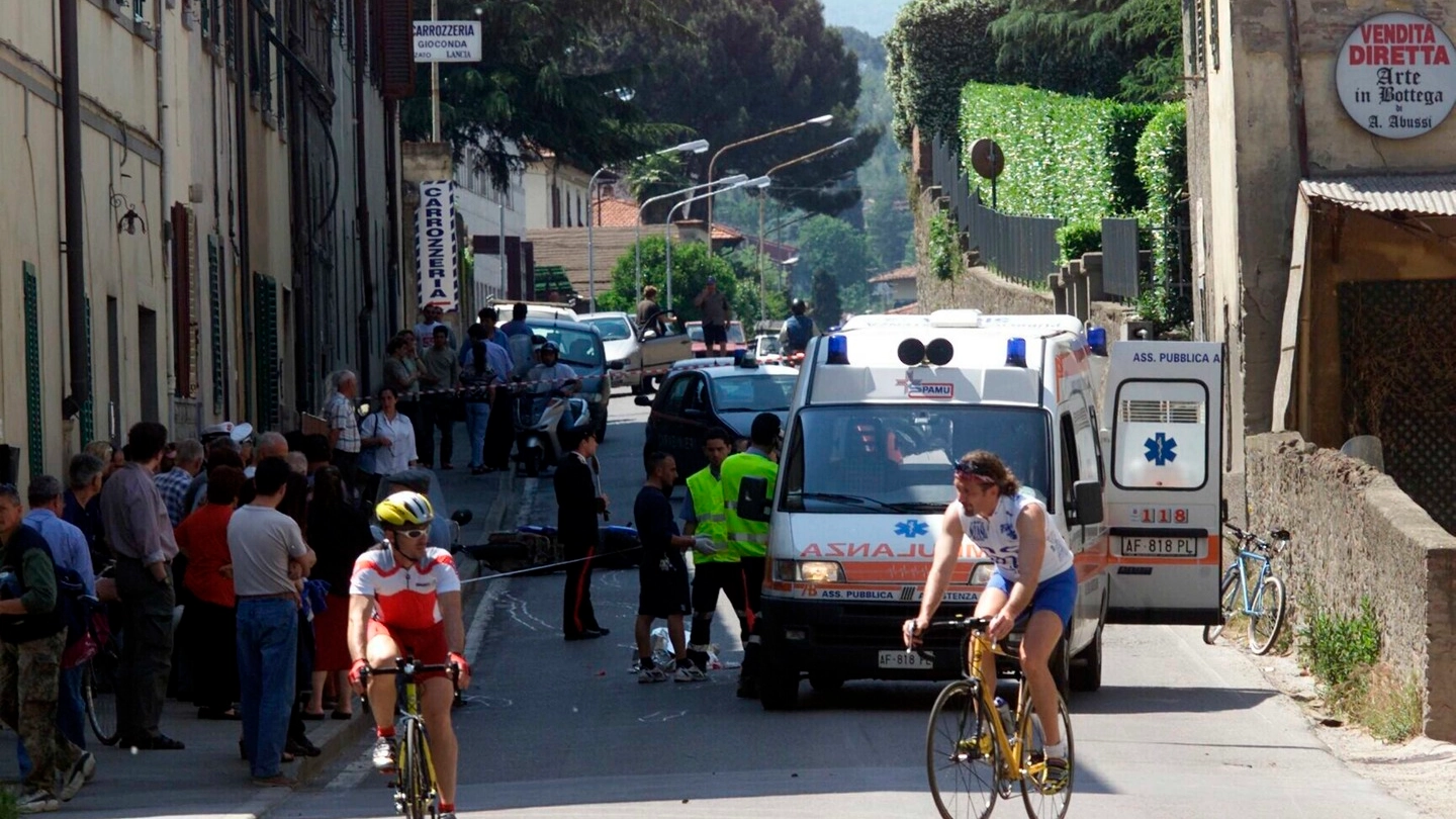 L'incidente stradale a Lastra a Signa (Foto Germogli)