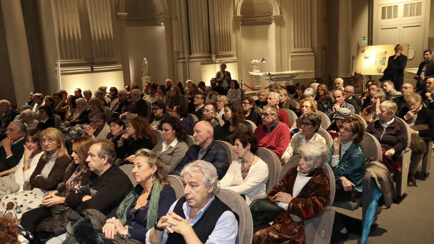 La proiezione del docu-film di Zeffirelli (foto Umberto Visintini/New Press Photo)