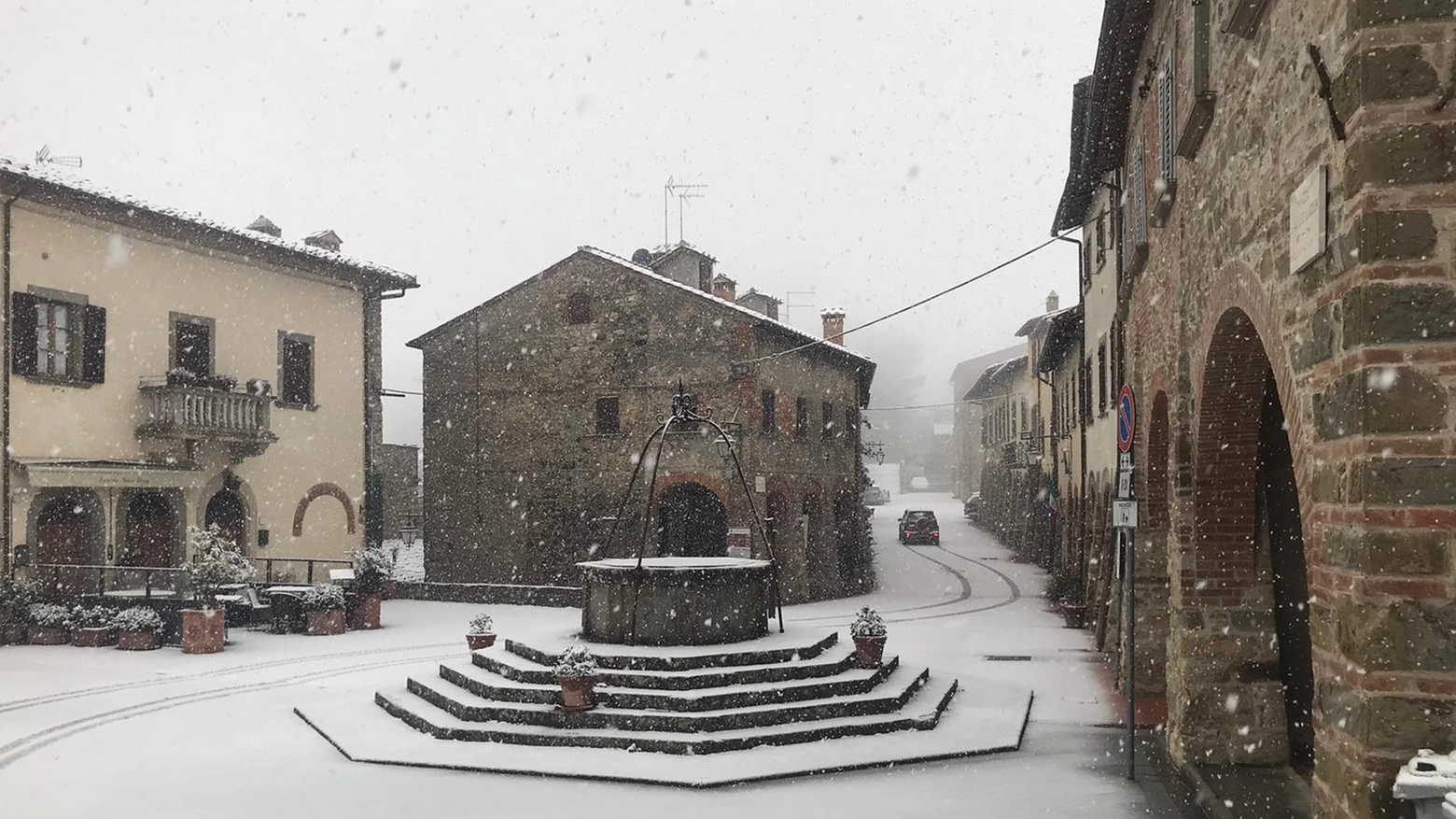 La neve a Civitella