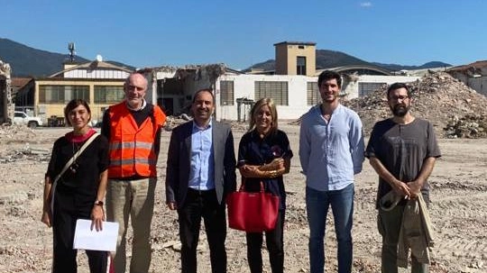 Ex Fabbrica Rossa, uscito il bando Via al progetto del teatro di Oste Ex Fabbrica Rossa, uscito il bando Via al progetto del teatro di Oste
