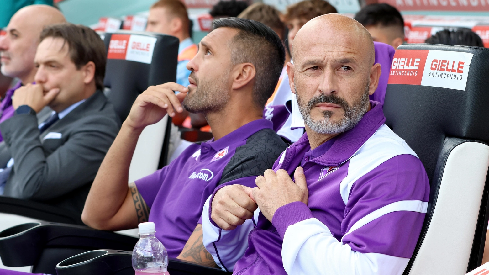 Il tecnico della Fiorentina Vincenzo Italiano