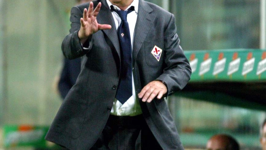 Emiliano Mondonico, allenatore della Fiorentina