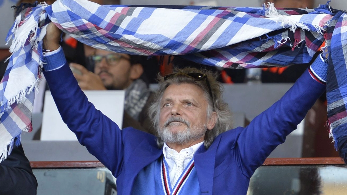 Il presidente della Sampdoria Massimo Ferrero è atteso oggi alla fiera