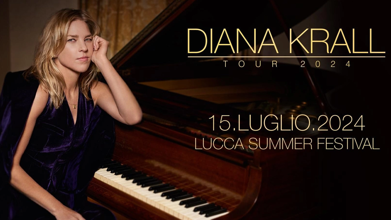 Diana Krall torna a Lucca