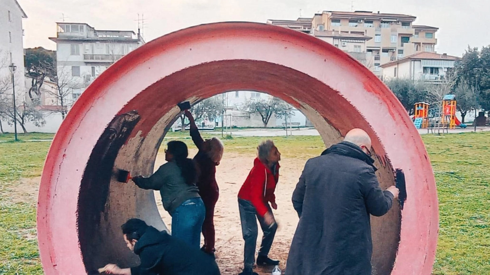 Omaggio a Joseph Beuys  Nel parco di Quinto  una nuova opera