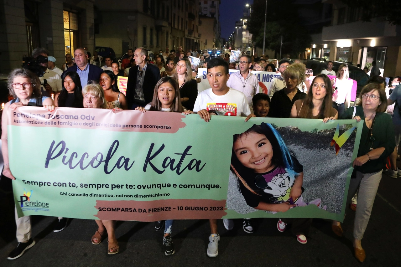 Una manifestazione per Kata (foto New Press Photo)
