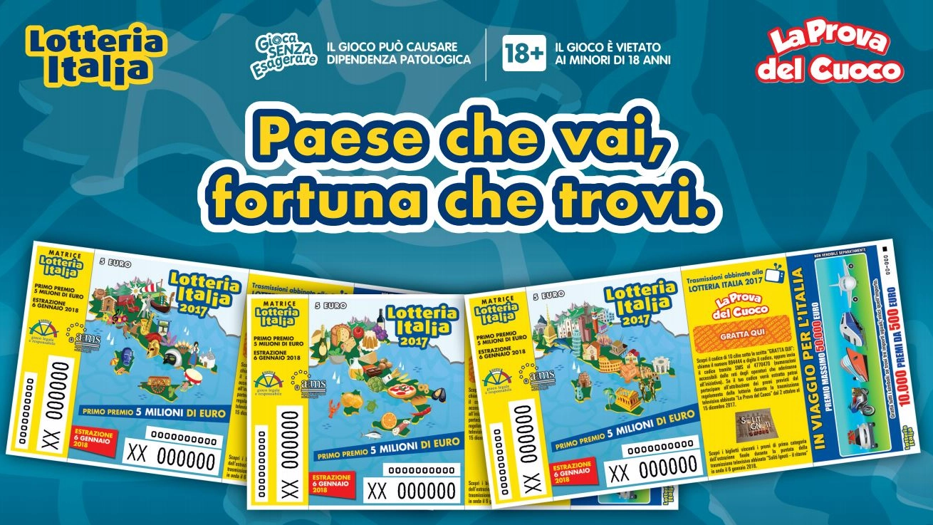 Biglietti della Lotteria Italia