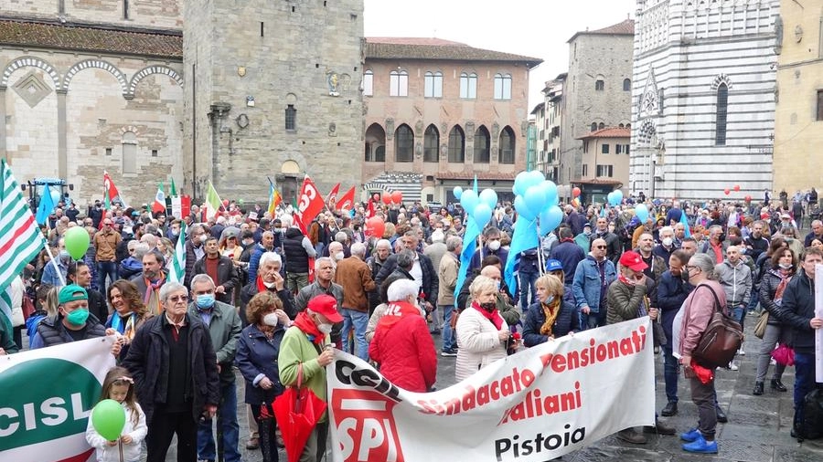 Primo Maggio, le celebrazioni a Pistoia (foto Acerboni/Castellani)