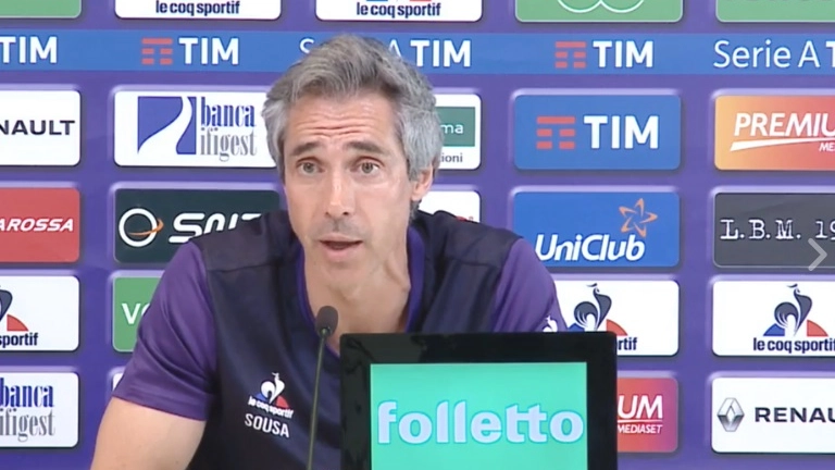 Paulo Sousa alla vigilia di Fiorentina-Empoli