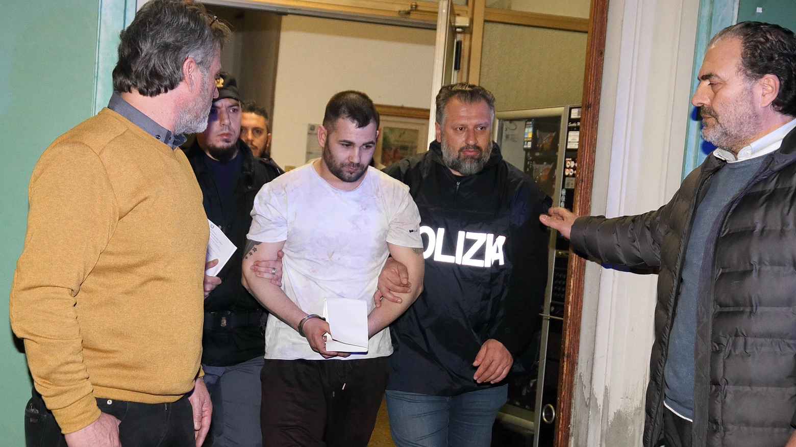 Spataru venne arrestato dai colleghi dell'ispettore Pieri