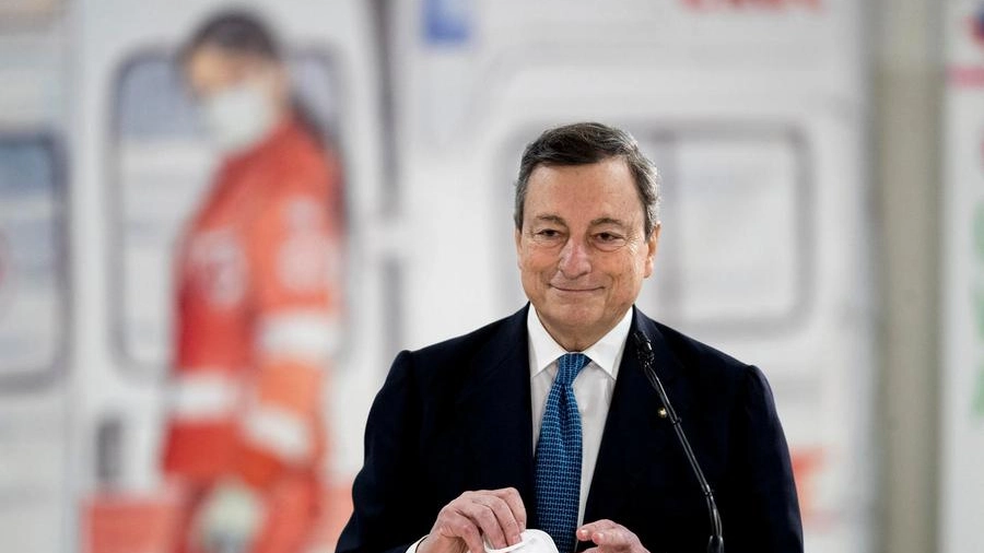 Il premier Mario Draghi 