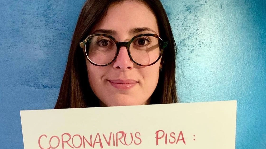 Sara Corona, ex allieva dell’Università di Pisa che ha lanciato la sottoscrizione