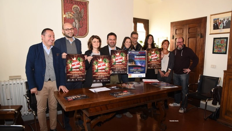 Presentazione del cartellone di iniziative del Natale a Cortona 
