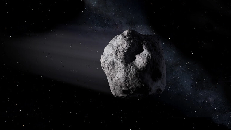Un asteroide (Foto repertorio Ansa)
