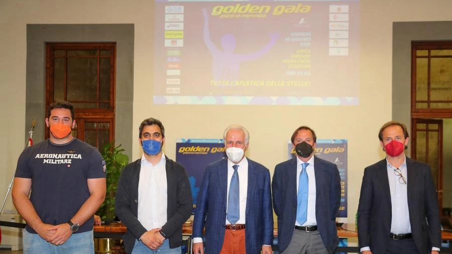 Golden Gala,la presentazione in Regione Toscana (Tommaso Germogli)