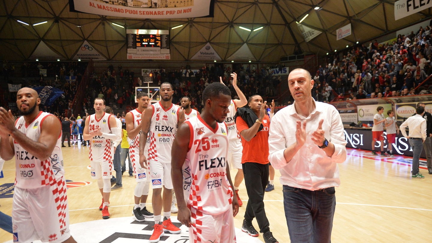 Basket, The Flexx Pistoia-Red October Cantù (foto Luca Castellani)