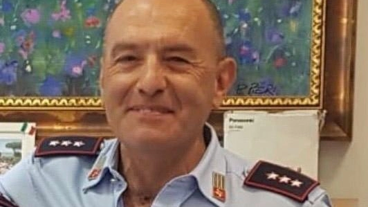 Il comandante della Polizia municipale di Manciano, Piero Rossi