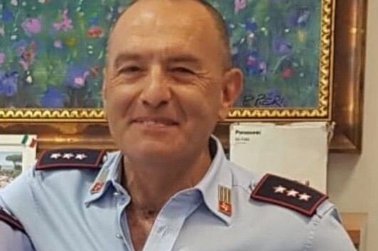 Il comandante della Polizia municipale di Manciano, Piero Rossi